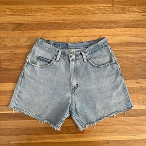 Vintage Wrangler Light Wash Jean Shorts